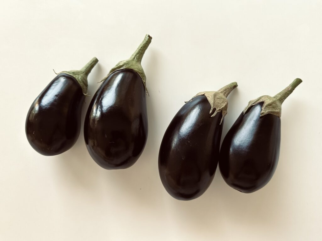 Beringela, Solanum melongena.